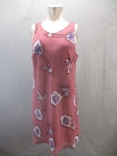 NWT WILD FABLE Size L Womens Floral Sleeveless Back Tie Short Sheath Dress 169