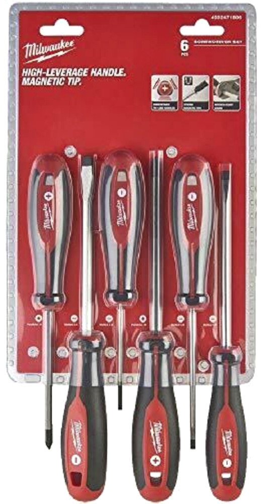 Serie giravite 6 pezzi Milwaukee SET 1