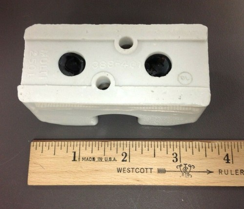 Motorola Ceramic Fuse Holder, 1-80720A97, New In Box - Picture 4 of 4