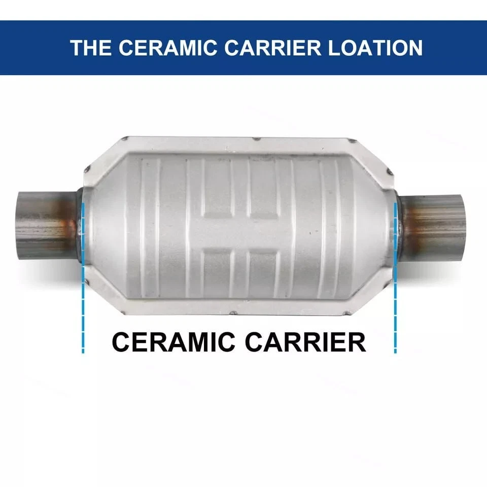 Fit for all Dodge Car Catalytic Converter 2.25" Exhaust Heavy Duty EPA Approved - Image 3 of 4