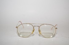 Viennaline Eyeglass/Sunglass frames 1543 Aviators 57 19-135MM Gold Tone Germany