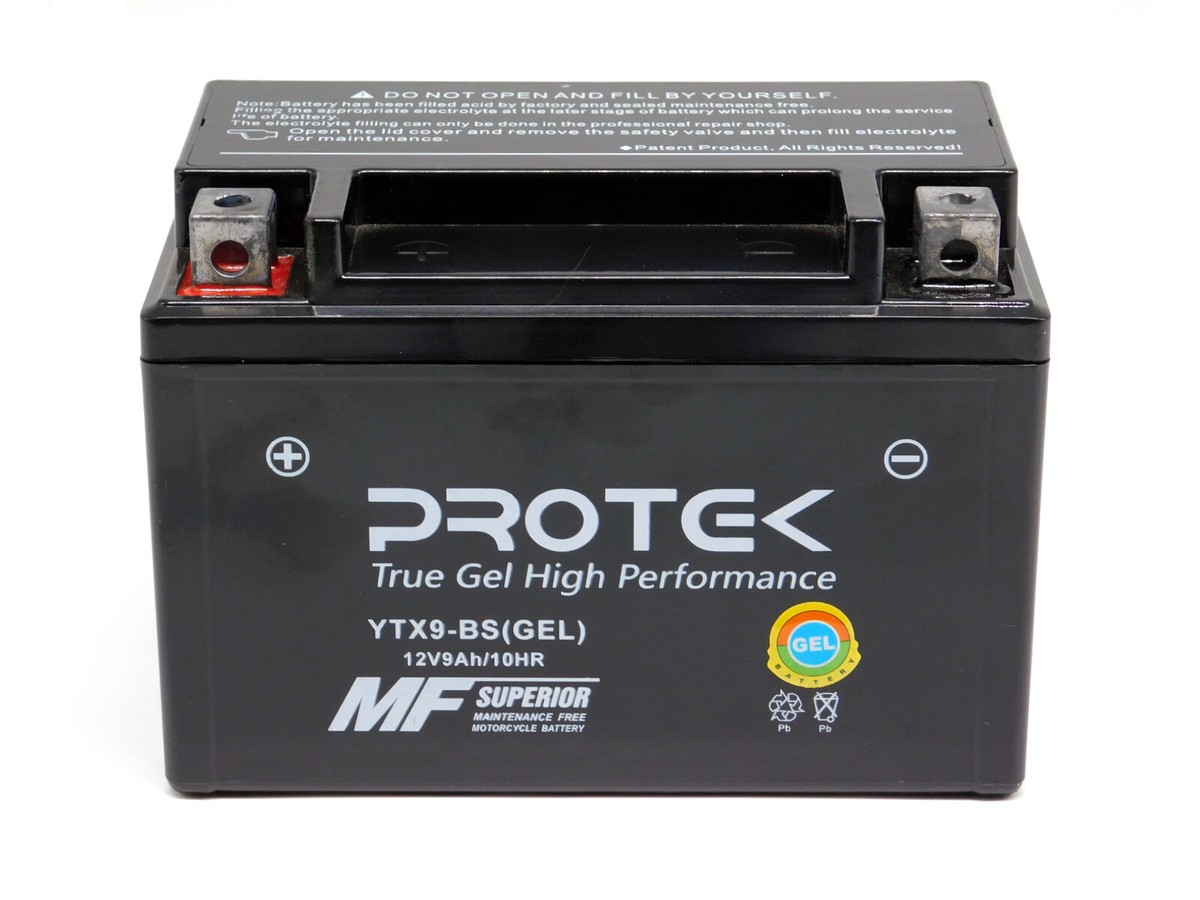YTX9-BS 12V GEL Battery for 1998-2003 Kawasaki Ninja ZX9R 2013