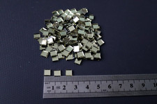 300 # Light Gold Glass Mirror Tiles, Approx 0.5 x 0.5 cm, 1.8 mm.