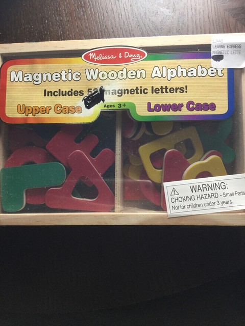 melissa doug alphabet magnets