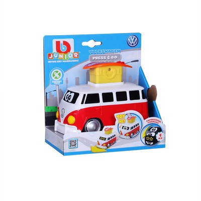 Burago Junior VW T1 Samba ''Press and Go''