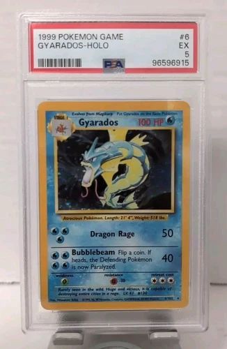 Gyarados 006/102 Base Set Holo PSA 5 Foil