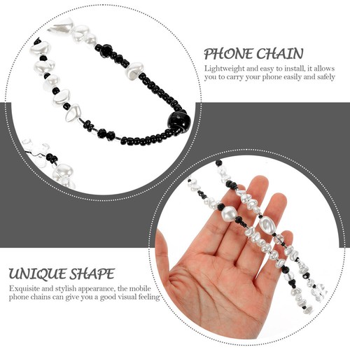 Phone Beaded Charms Anti- Lost Strap Anti- Skid Phone String Phone Decor - 第 4/12 張圖片