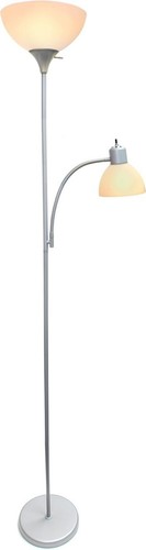 71.5'' Traditional Floor Lamp with Adjustable Reading Light & LED Bulbs Included - Picture 4 of 9
