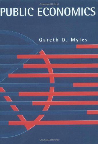 Public Economics - Myles, Gareth D. - Picture 1 of 1