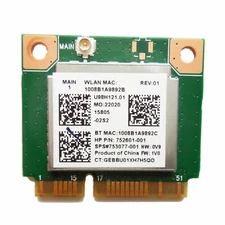 Wireless WiFi Module Board Card for HP 15-r213nl Realtek RTL8723BE Card