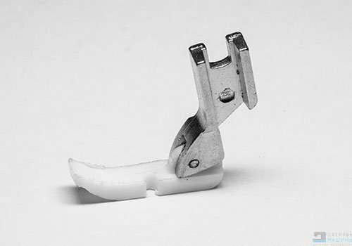 T36N TEFLON SCHMALER REISSVERSCHLUSS FUSS RECHTE SEITE INDUSTRIENÄHMASCHINE - Bild 3 von 3