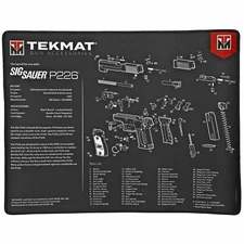 Ultra Premium Gun Cleaning Mat 15"x20" w/ Small Microfiber TekTowel