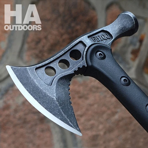 Outdoor Hunting Camping hammer Axe-Survival Rescue chopping felling Tactical Axe