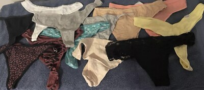 Levin Thong Underwear/panties 12 Pair Size Small