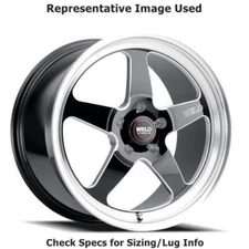 Weld Racing S10488065P29 Ventura 18"x8" Wheel - Gloss Black Milled - Diamond Lip
