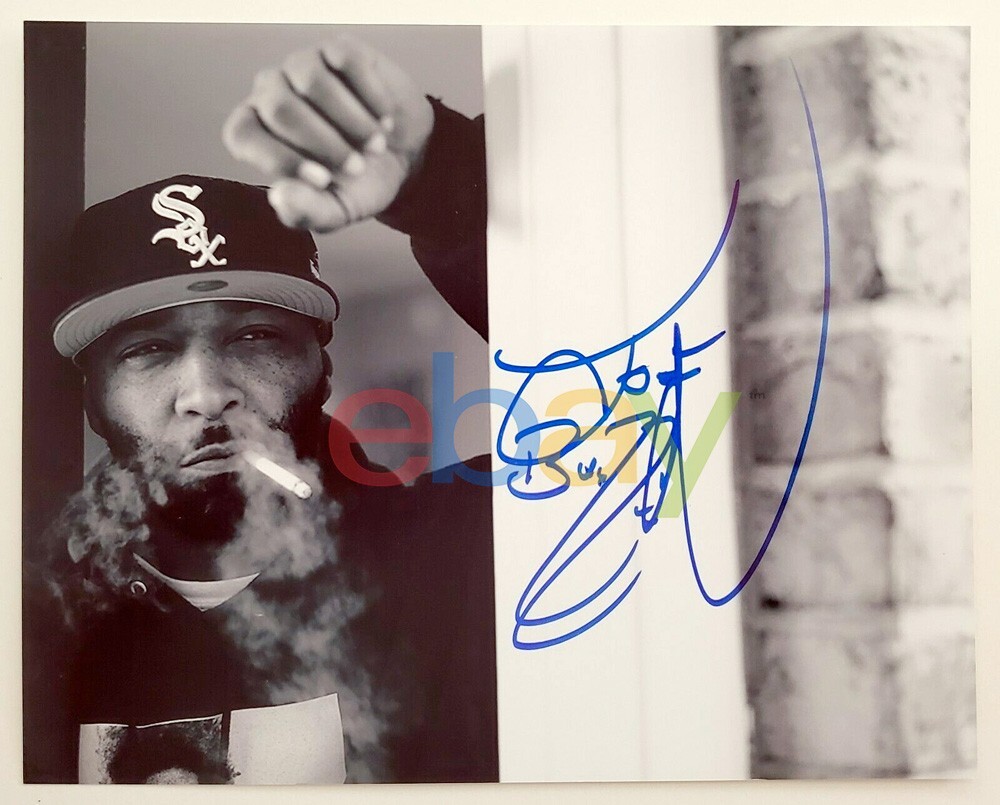 Joe Budden Signed 8x10 Photo Slaughterhouse Podcast Hip Hop Rap