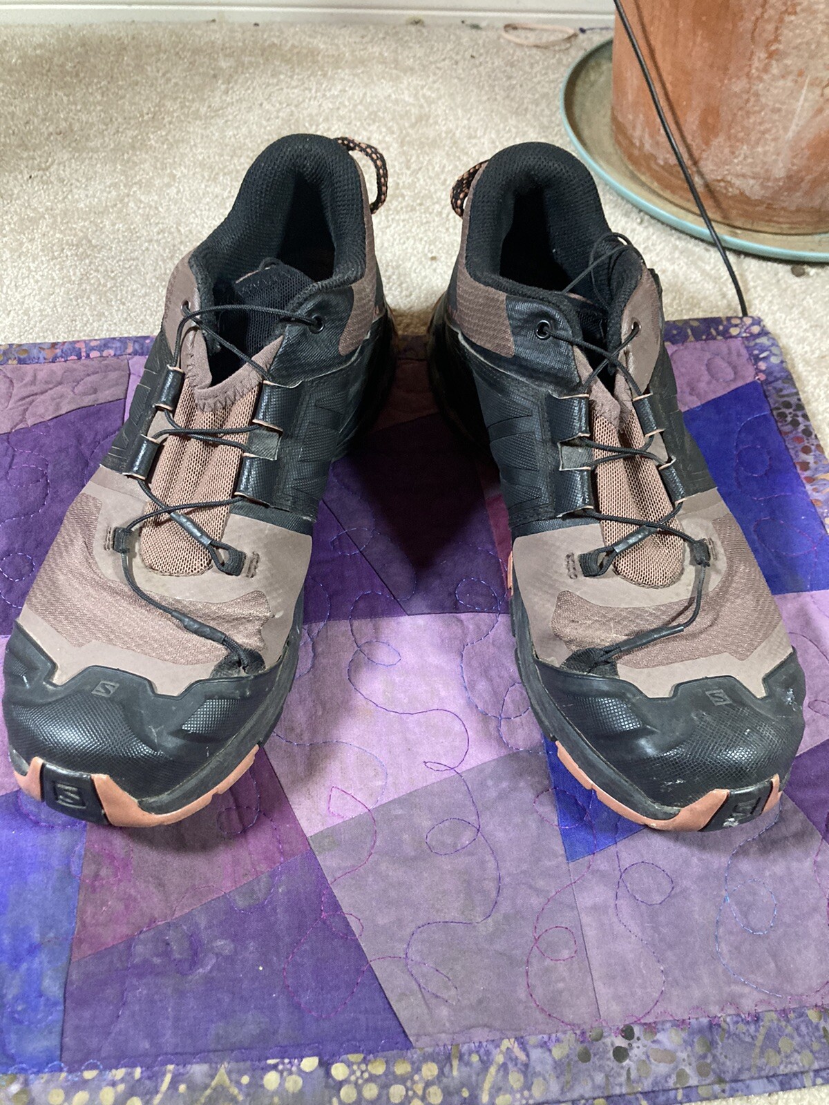 Scarpa Salomon donna XA Wild trekking trail running pepe taglia 8 5