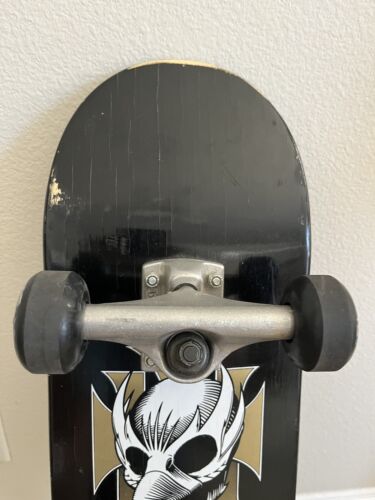 Tony Hawk Birdhouse Crest skateboard nero anni 2000 vintage - Foto 3 di 16