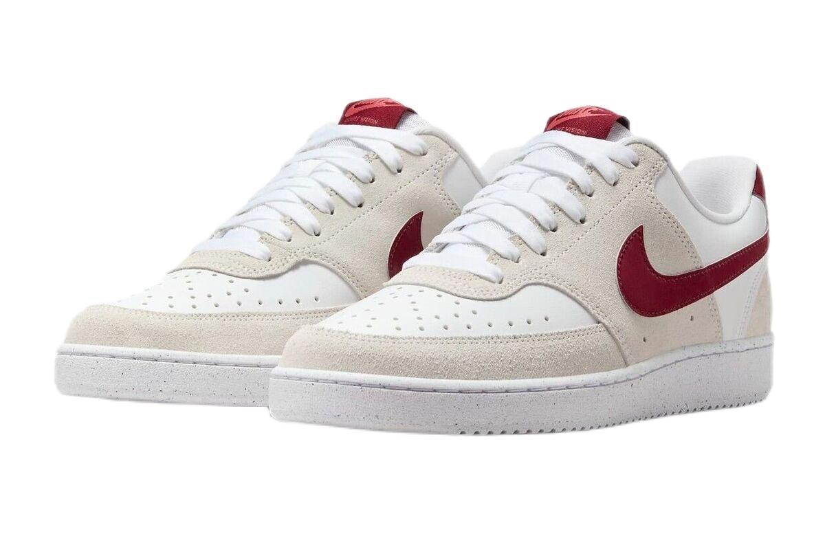 スニーカー Nike Court Vision Low Women's Shoes FQ7628-100 Nike Women's Court Vision Low Valentines Day 2024 FQ7628-100