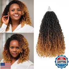 Haftaluv Yanky Twist Crochet Hair 16 Inch 9 Packs Pre Looped Mini Twist Yanke