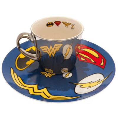 DC Comics Spiegel Becher & Teller Set
