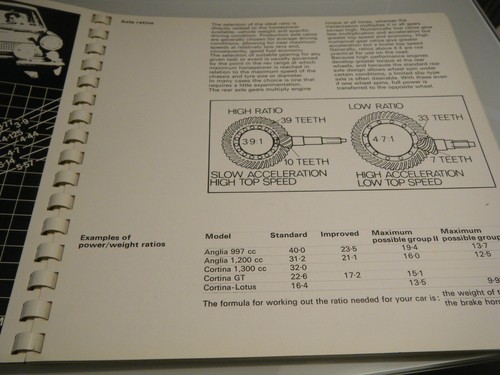 BOOK Ford Plus Performance 1967 FORD Lotus Cortina Anglia East african Safari - Picture 7 of 11