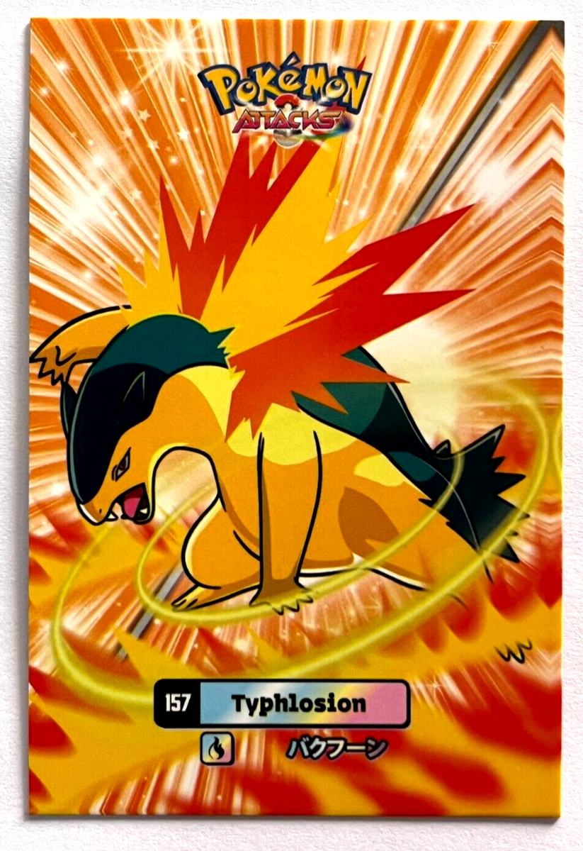 typhlosion pokemon card Ethan's (Illustration Rare) - Destined Rivals Buy this amazing trading card from our collection Typhlosion LV.46 Pokmon Card