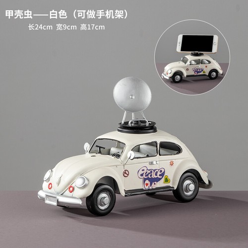 Vintage Tin Car Model American Bus Living Room Ornaments Creative Home Accessori - Picture 19 of 29