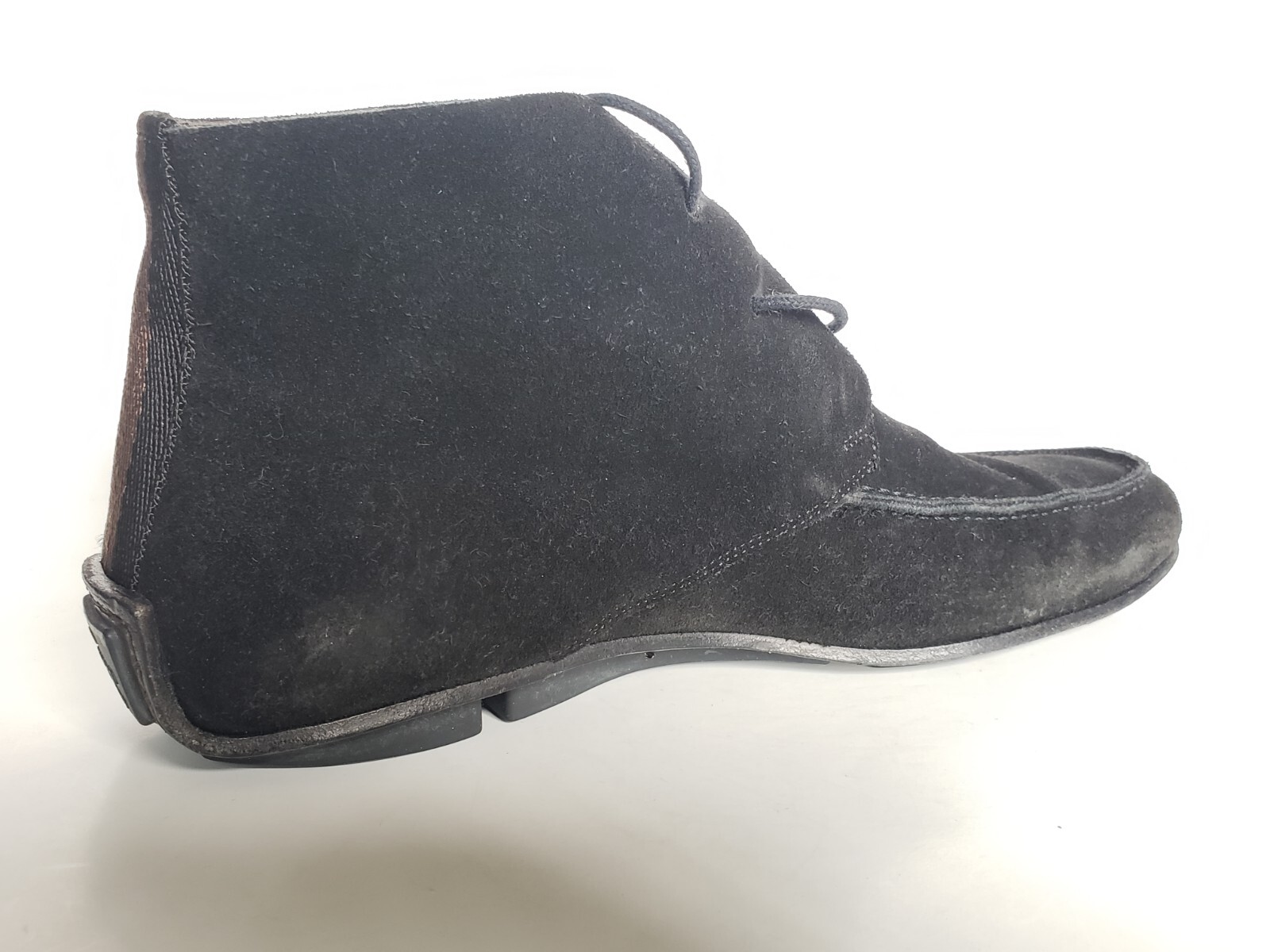 Gucci Men's Black Suede Boots Made in Italy Shoes Siz… Gem