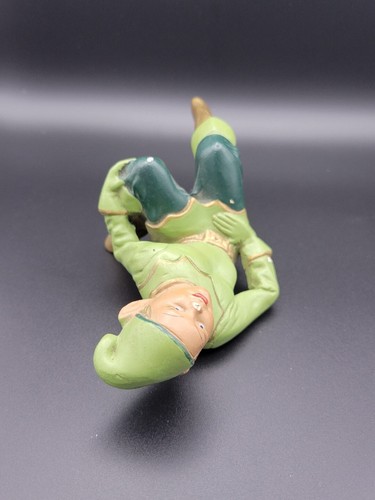 Vintage ABCO Alexander Backer Green Elf - Chalkware Shelf Sitter - Picture 10 of 10