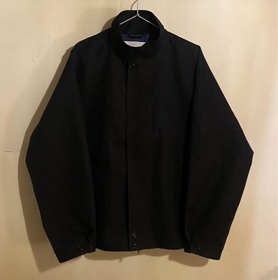 Nanamica 2024 SS Gore-Tex Crew Jacket Black Waterproof