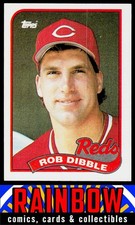 1989 Topps #264 Rob Dibble Rookie Cincinnati Reds