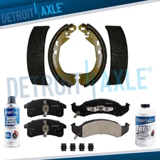 Front & Rear Brake Kit for 1994-96 Oldsmobile 98 Silhouette Pontiac Trans Sport
