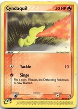 Cyndaquil EX Sandstorm #59/100 Pokemon TCG Card MP on eBay