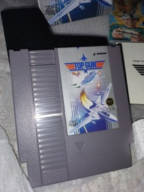 Top Gun Lot Of 3 (Nintendo, NES, GBA) & Top Gun 2 Second Mission & Top Gun GBA.