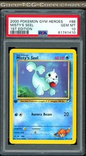 Misty's Seel [1st Edition] #88 Precios | Pokemon Gym Heroes | Tarjetas de  Pokemon