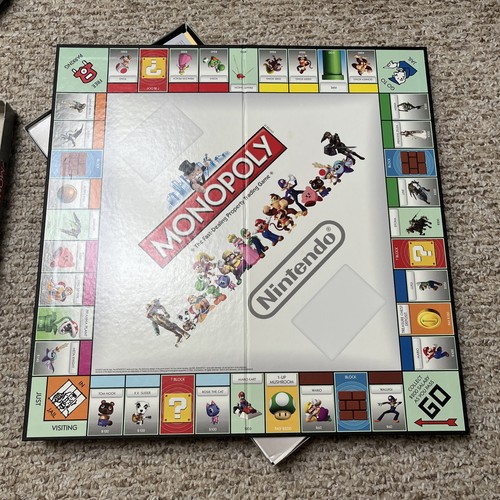 Vintage Nintendo Collectors Edition Monopoly Set 2010 RARE - Picture 3 of 13
