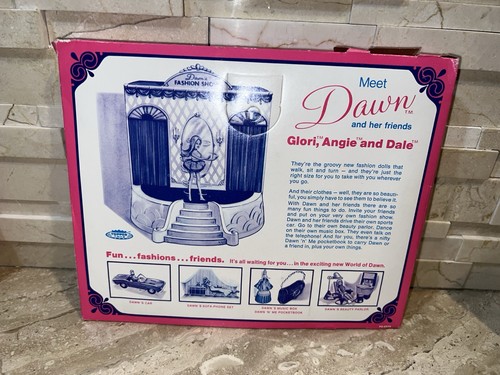 Conjunto de moda vintage Dawn 0616 1969 Topper muñeca zapatos de vestir en caja original - Imagen 4 de 9
