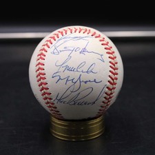 1989 Chicago Cubs Signed Rawlings ONL Baseball Andre Dawson +11 Auto ZJ22510