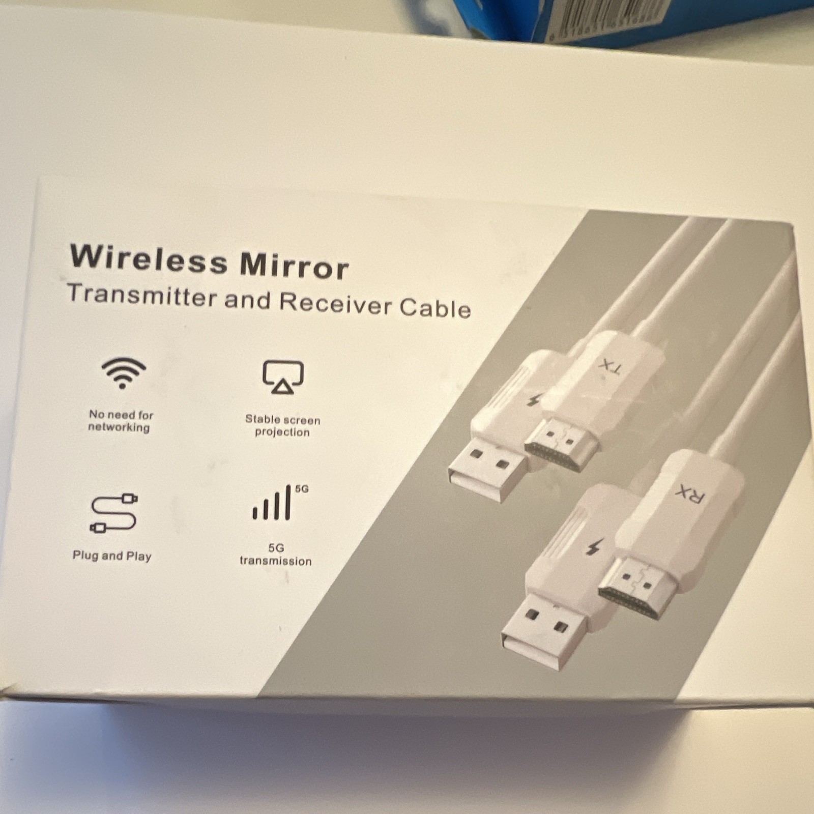 Wireless HDMI Mirror Transmitter & Receiver Set w/ Dongles, USB, Case, Manual image 10