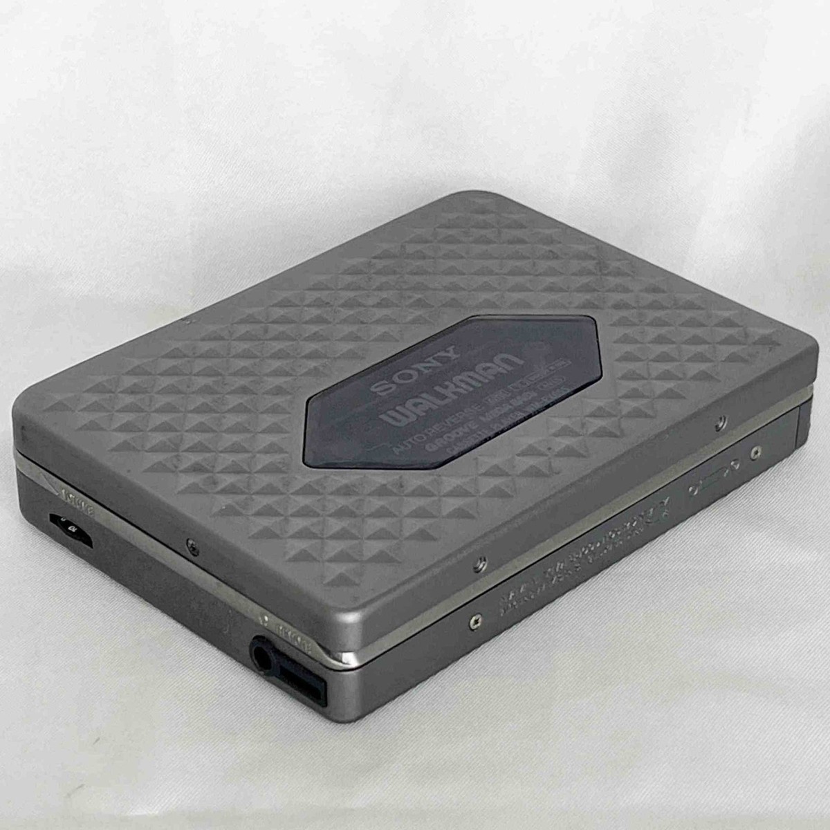 SONY WALKMAN カセットプレーヤー WM-EX655 Sony WALKMAN WM-EX655 Stereo Portable Cassette Player Silver