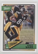 2018 Panini Classics Legends Red Back 26/299 Hines Ward #174 1q9