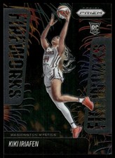 2025 Panini Prizm WNBA #13 Kiki Iriafen Fireworks