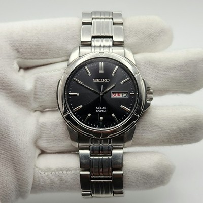 Seiko Solar Gray Men's Watch - V1580AD0 for sale online | eBay