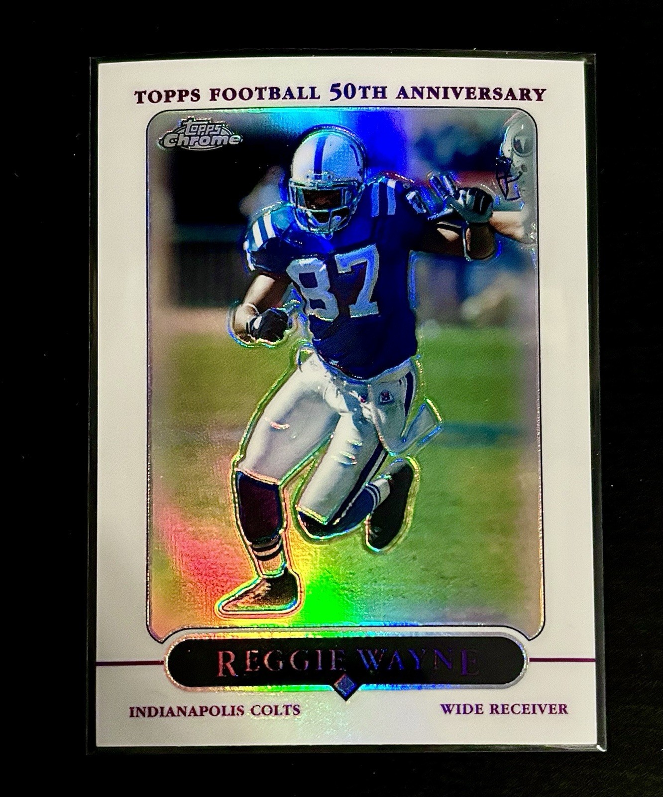 2005 Topps Chrome - Reggie Wayne #145 Refractor