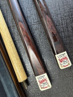 Ebbro Vintage Cue Handcrafted Snooker Cue With Extension And Case