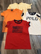Boys Ralph Lauren Polo Tshirts Lot Of 4 Size 5