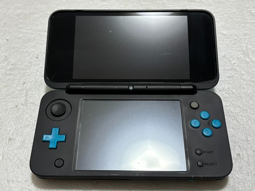 New Nintendo 2DS XL Black Turquoise Console Japanese with Original Box - Picture 10 of 21