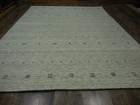 Turkish Oushak Rug, Modern(Gabeh)Ghabeh Handmade Bohemian Rug 9x12 Ft — photo 2