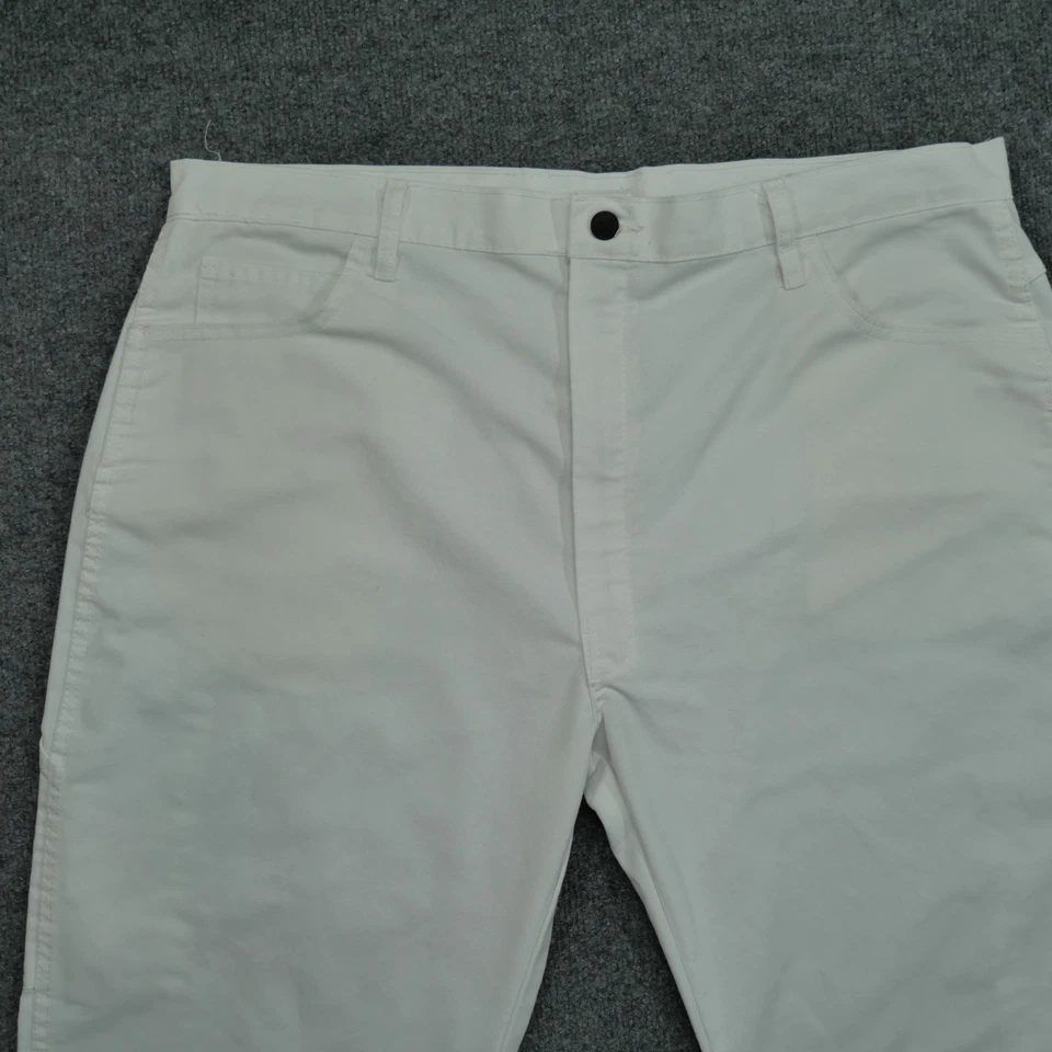Pantalones Dickies para hombre 40x32 blancos pintores ropa de trabajo Foto 2 de 4
